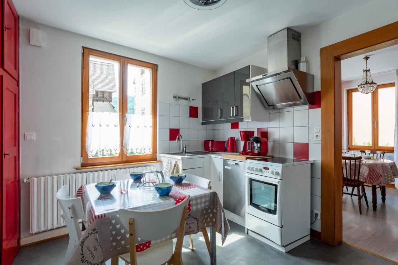 Gite Au Coeur Du Vieux Kaysersberg - Parking Prive & Wifi Bagian luar foto