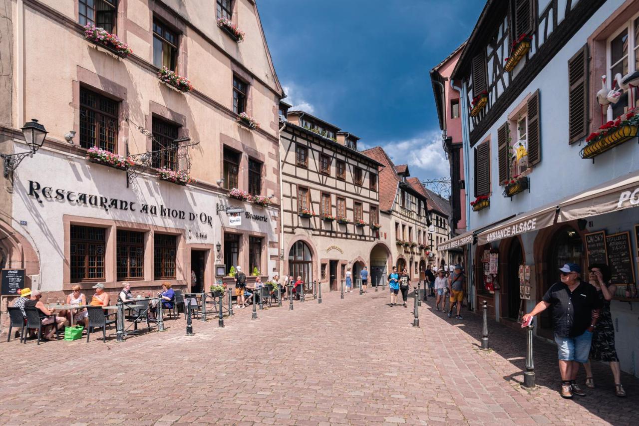 Gite Au Coeur Du Vieux Kaysersberg - Parking Prive & Wifi Bagian luar foto