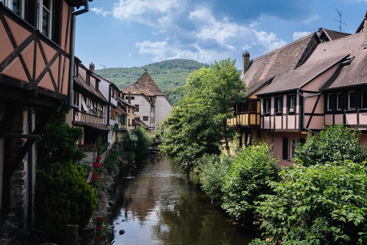 Gite Au Coeur Du Vieux Kaysersberg - Parking Prive & Wifi Bagian luar foto