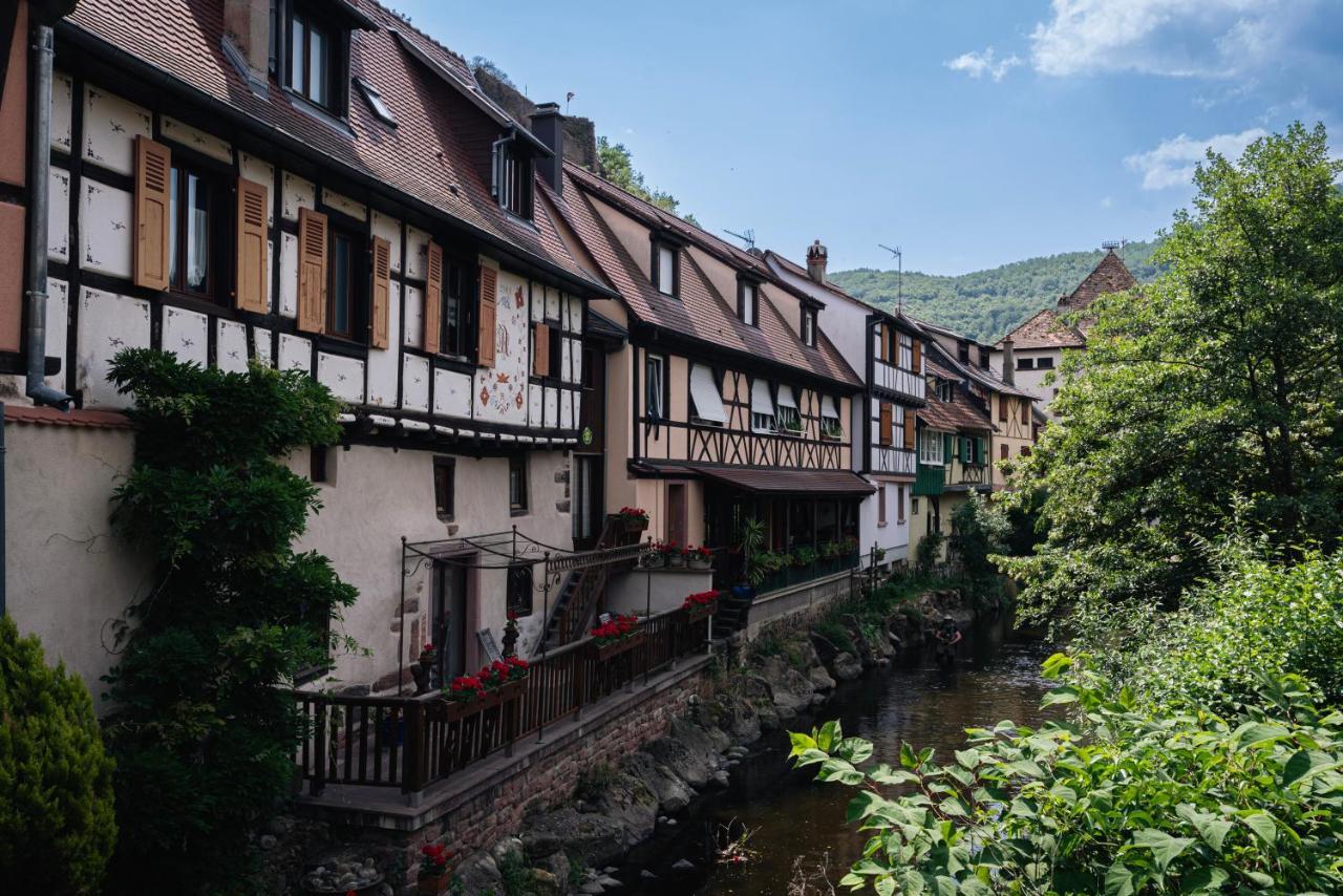 Gite Au Coeur Du Vieux Kaysersberg - Parking Prive & Wifi Bagian luar foto